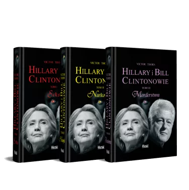 Hillary i Bill Clintonowie komplet książek - Victor Thorn