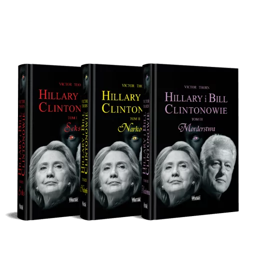 Hillary i Bill Clintonowie komplet książek - Victor Thorn
