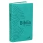 Biblia dla kobiet z paginatorami, turkusowa | Edycja Święty Paweł
