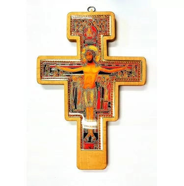 Krzyż Franciszkański (San Damiano) na ścianę | Dewocjonalia Wałbrzych