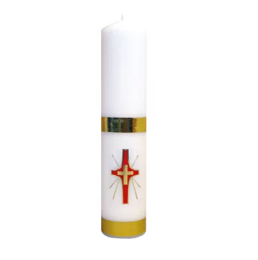 Świeca Ołtarzowa - Krzyż