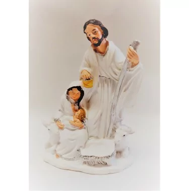 Figurka św. Rodzina - 12 cm - Boże Narodzenie - wzór 2