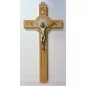 Krzyż św. Benedykta - drewno - 25 cm