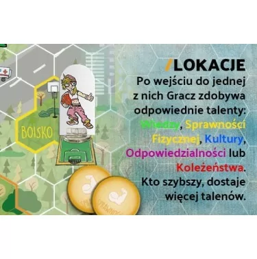 ŁOWCY TALENTÓW - gra planszowa Wydawnictwo Kościuszko