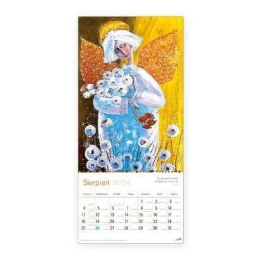 Kalendarz 2024 - Anioły