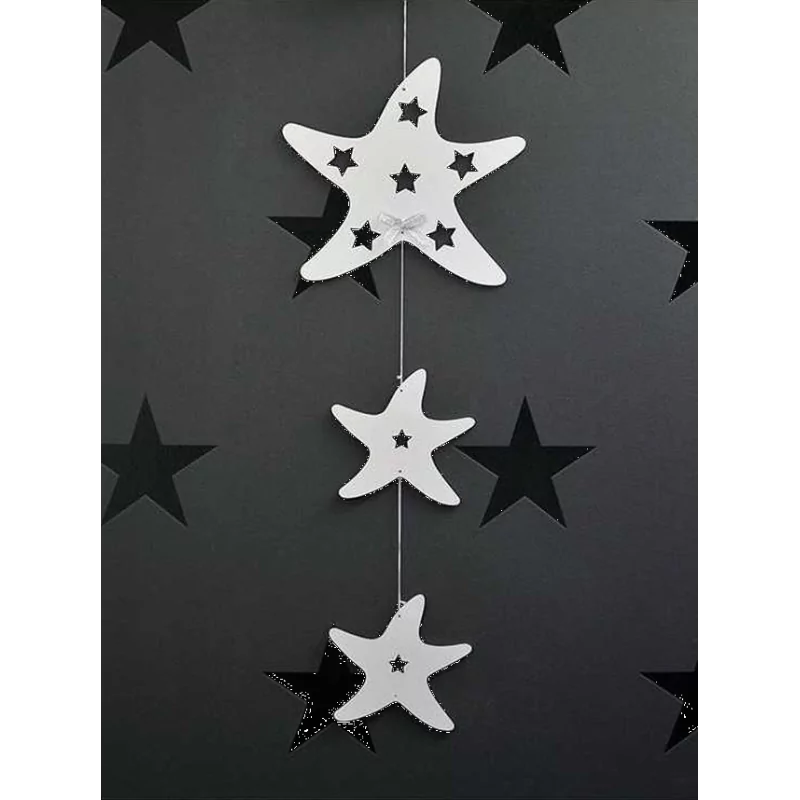 Gwiazdy wiszące - Boże Narodzenie - 47 cm
