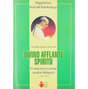 Encyklika o właściwym rozwoju studiów biblijnych - Divino Aflante Spiritu - Pius XII