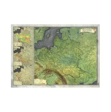 Zestaw Map A1 - I i II Rzeczpospolita (1770 & 1937) i Kolorowanka-Mapa - 3DOM