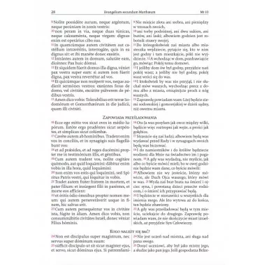 Biblia Nowego Testamentu - łacińsko-polskie tłumaczenie na język polski dokonane przez ks. Jakuba Wujka