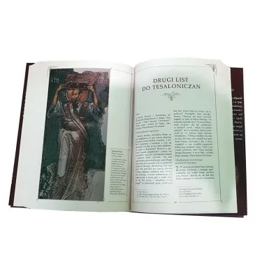 Pismo Świete Nowego Testamentu z ilustracjami