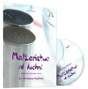 Małżeństwo od kuchni - ks. Mirosław Maliński - książeczka z zadaniami + CD MP3