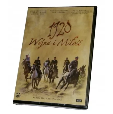 1920 Wojna i Miłość odc. 1-13 (DVD) 4 płyty
