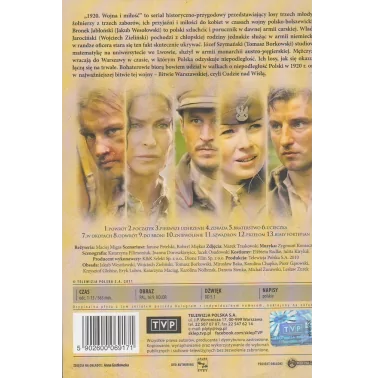 1920 Wojna i Miłość odc. 1-13 (DVD) 4 płyty