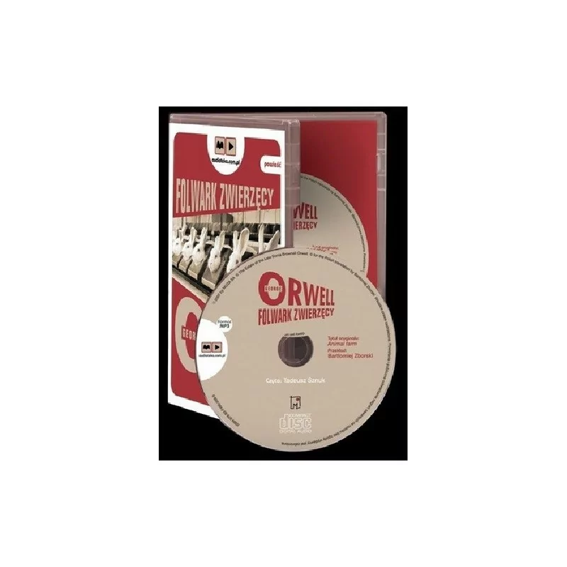 Folwark Zwierzęcy - George Orwell - audiobook CD MP3