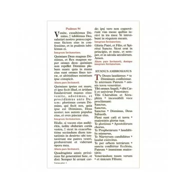 Breviarium Romanum 1962. Brewiarz rzymski dla kapłanów.
