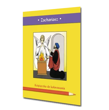 Zachariasz - książeczka religijna do kolorowania kolorowanka