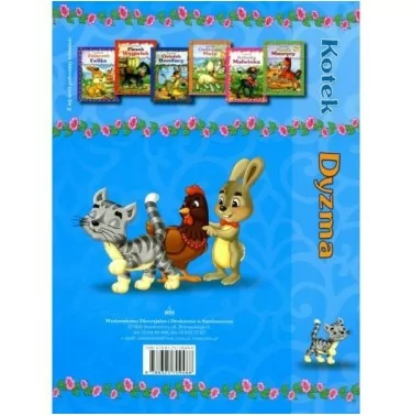 Kotek Dyzma - bajka | w zestawie z kolorowanką z tej samej serii| Księgarnia rodzinna