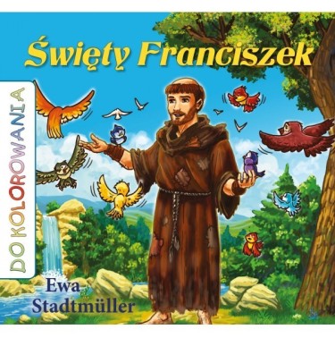 Św. Franciszek - kolorowanka