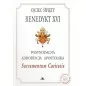 Benedykt XVI Posynodalna Adhortacja Apostolska Sacramentum Caritatis
