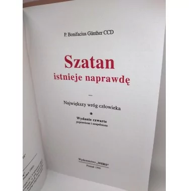 Szatan istnieje naprawdę - P. Bonifacius Gunther | Książka