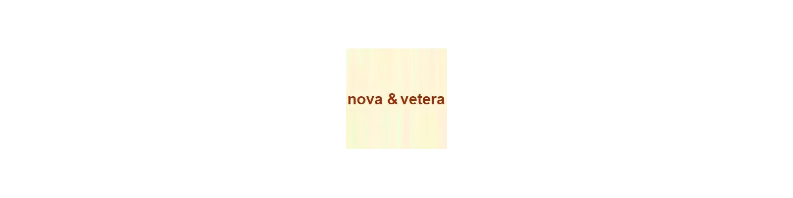 Nova et Vetera - wydawnictwo i antykwariat